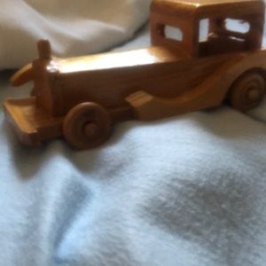 Old in the car made out of words